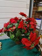 kunst kerstster rood met pot, Ophalen of Verzenden, 'T Olde Gre-j, Info@toldegrej.nl, Endepoelstraat 20f Didam