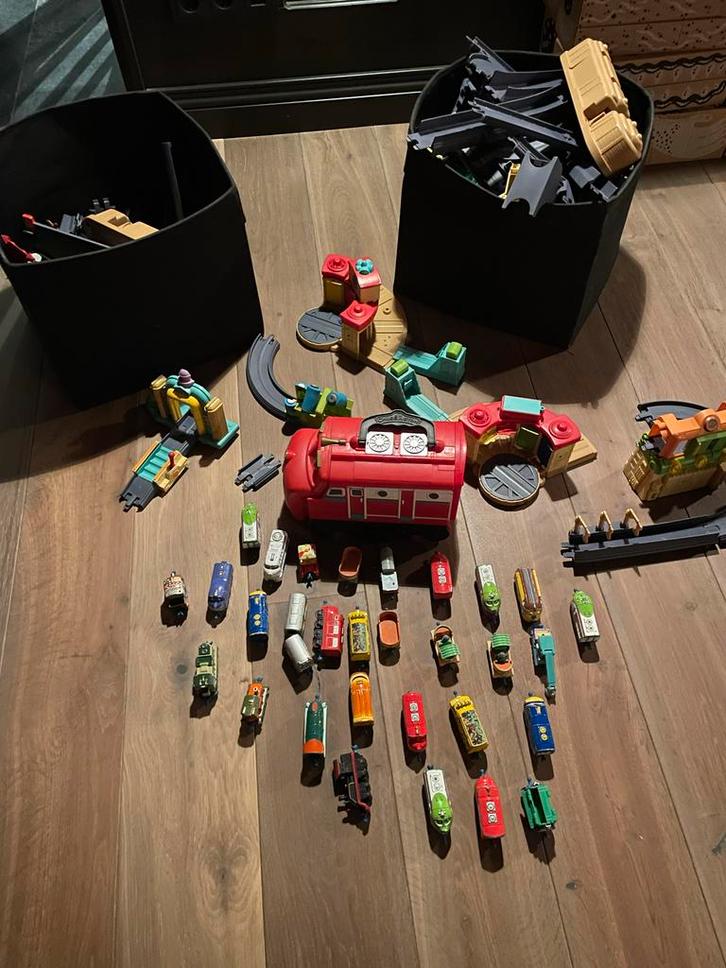Chuggington Treinbaan - Compleet!, Kinderen en Baby's, Speelgoed | Overig, Gebruikt, Jongen of Meisje, Ophalen of Verzenden