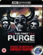Blu-ray 4K: The First Purge (2018 Y'lan Noel) UK NLO, Cd's en Dvd's, Blu-ray, Ophalen of Verzenden, Nieuw in verpakking, Horror