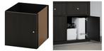 Ikea Kallax inzet met deur (5 stuks), Huis en Inrichting, Ophalen, Gebruikt