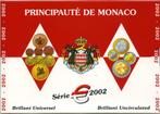 BU set Monaco 2002 Blister - 1 cent t/m 2 euro, Postzegels en Munten, Munten | Europa | Euromunten, Setje, Overige waardes, Monaco