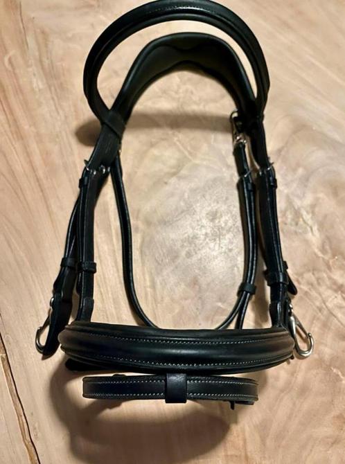 Hoofdstel LeMieux Work Zwart Pony, Dieren en Toebehoren, Paarden en Pony's | Hoofdstellen en Tuigage, Zo goed als nieuw, Dressuur