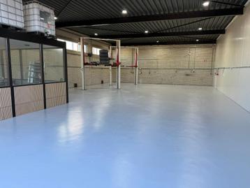 30m2-5L - 2K Epoxy GARAGEVLOER coating Betoncoating Hefbrug  beschikbaar voor biedingen