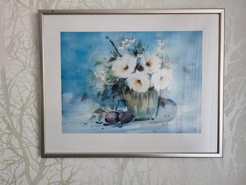 Jan Kooistra Poster - Bloemenstilleven beschikbaar voor biedingen