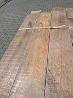 42m2 eiken multivloer. 18 cm breed 2,1 cm dik, toplaag 5 mm, Doe-het-zelf en Verbouw, Vloerdelen en Plavuizen, Gebruikt, 2e hands product geen info bekend