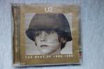 Dubbel CD U2 The best of 1980-1990, Cd's en Dvd's, Ophalen of Verzenden, 1980 tot 2000, Zo goed als nieuw
