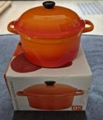 Mini Casserole Pan aardewerk 0,3 liter Oranje - 2 stuks Nw., Huis en Inrichting, Keuken | Potten en Pannen, Ophalen of Verzenden