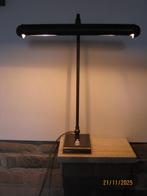 Vintage messing/bronskleurige Pianolamp - 1960 of ouder, Vintage, Ophalen of Verzenden, Zo goed als nieuw, Metaal