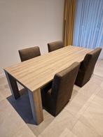 Eettafel 220x95xh.75cm, Huis en Inrichting, Tafels | Eettafels, Ophalen, Gebruikt, 200 cm of meer, 50 tot 100 cm