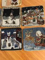 Kussen met kerst tafereeltje erop 40/40, Gebruikt, Etten-Leur, Djt@dejuistetoon.eu, Ophalen of Verzenden