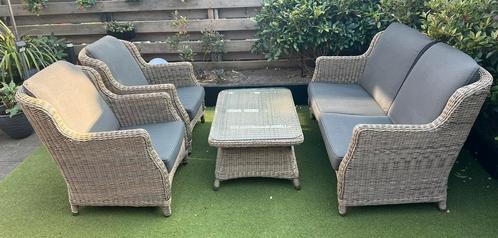 ZGAN 4 Seasons Outdoor loungeset, Tuin en Terras, Tuinsets en Loungesets, Zo goed als nieuw, Loungeset, Wicker, 4 zitplaatsen