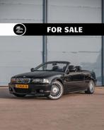 BMW E46 320Ci Cabrio M-Sport | Aut  | Hardtop | Apple CP, Auto's, BMW, Achterwielaandrijving, Zwart, Cabriolet, 4 stoelen