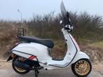 Vespa Sprint i Get, Bj 2024, Rijdt Perfect, Wit, 7854 km., Overige modellen, Maximaal 45 km/u, Ophalen of Verzenden, Zo goed als nieuw