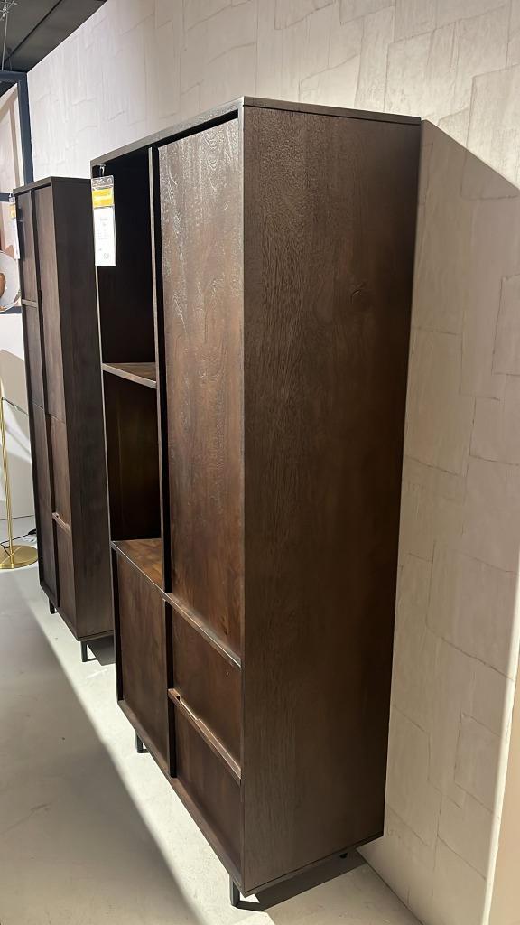 Goa Vakkenkast, Huis en Inrichting, Kasten | Dressoirs, Nieuw, 50 tot 100 cm, 25 tot 50 cm, Met deur(en), Met plank(en), Overige houtsoorten