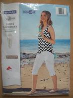 Dames capribroek capri broek Up Fashion maat 40 wit NIEUW, Maat 38/40 (M), Wit, Nieuw, Ophalen of Verzenden