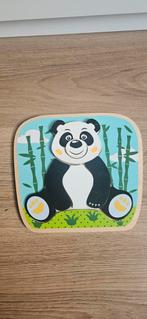 Houten Panda Puzzel, Ophalen, Zo goed als nieuw, Puzzelen