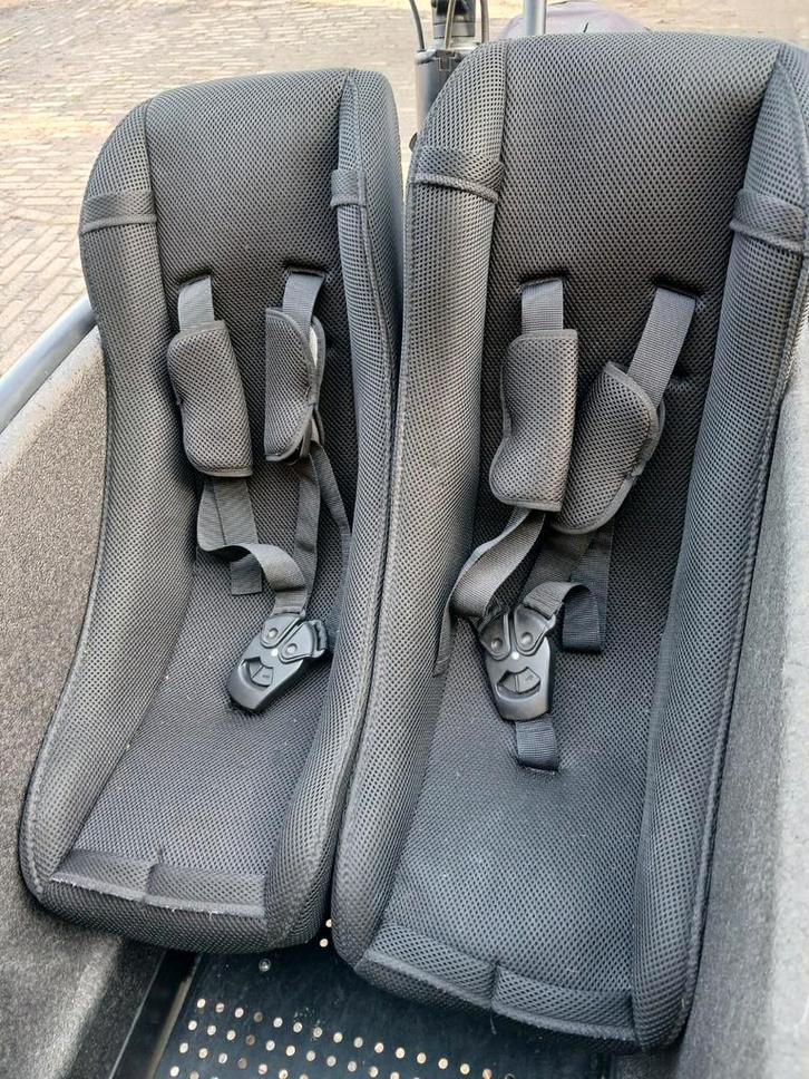 Babyschaal 2x, Fietsen en Brommers, Fietsen | Bakfietsen, Zo goed als nieuw, 2 kinderen, Ophalen