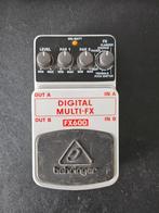 Behringer FX600 Multi-Effect Pedaal, Muziek en Instrumenten, Effecten, Ophalen of Verzenden, Gebruikt, Delay of Echo