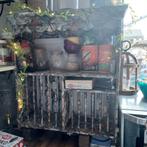 Vintage Brocante Bordenrek - Charmant en Praktisch, Ophalen of Verzenden, Gebruikt