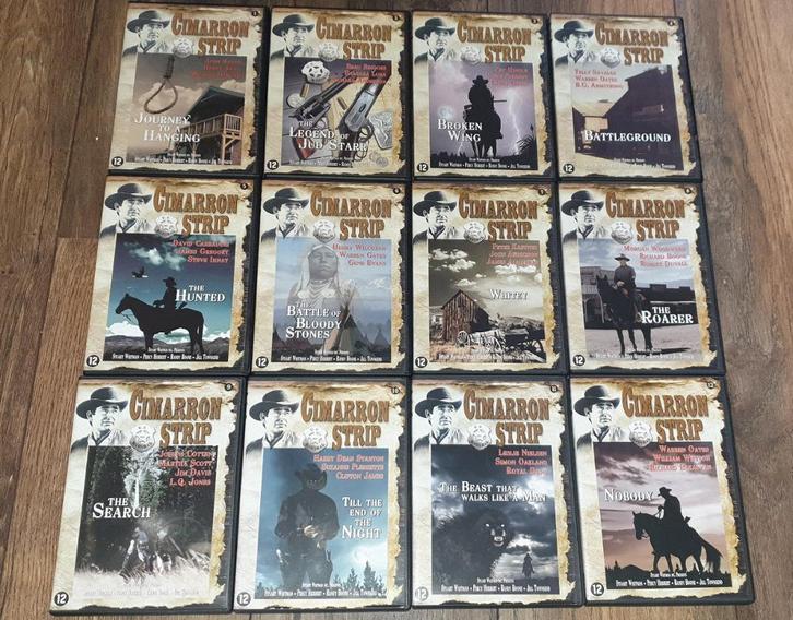 Cimarron Strip - compleet - 24 dvd's - western collectie, Cd's en Dvd's, Dvd's | Klassiekers, Zo goed als nieuw, Actie en Avontuur