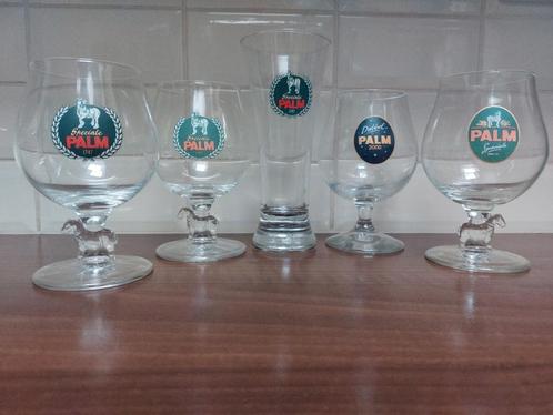 Palm bierglazen 5 stuks, Verzamelen, Biermerken, Zo goed als nieuw, Glas of Glazen, Palm, Ophalen of Verzenden