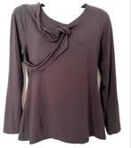 Juffrouw Jansen bruine top maat L, Bruin, Maat 42/44 (L), Ophalen of Verzenden, Zo goed als nieuw