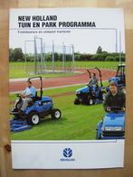 New Holland Tuin en Park Programma Brochure 2000, Ophalen, Folder, New Holland, Zo goed als nieuw