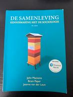 De Samenleving - Sociologie 14e editie, Ophalen of Verzenden, Zo goed als nieuw, Overige niveaus, Overige vakken