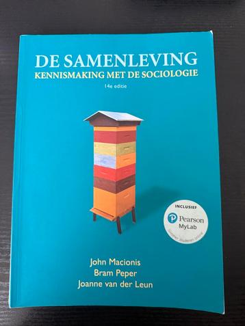 De Samenleving - Sociologie 14e editie beschikbaar voor biedingen