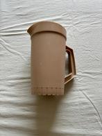Tupperware kan met deksel, Ophalen of Verzenden, Gebruikt, Bruin, Beker of Kan