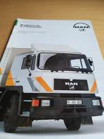 Nederlands MAN F90 trucks vrachtwagens folder slaapcabine, Ophalen of Verzenden, Zo goed als nieuw