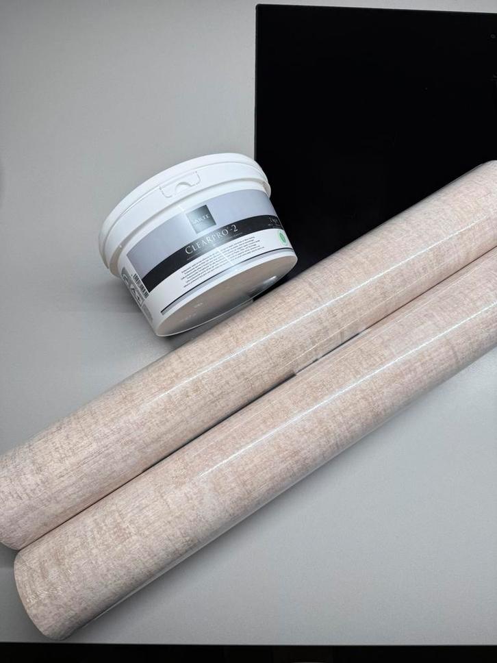 Arte essentials Suede  - 2 rollen nieuw, Huis en Inrichting, Stoffering | Behang, minder dan 10 m², Ophalen of Verzenden