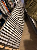 Gratis 1-persoons lattenbodem, Huis en Inrichting, Slaapkamer | Bedden, Ophalen, 90 cm, Eenpersoons, Bruin