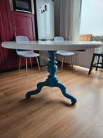 Houten ronde tafel, Ophalen, Gebruikt, Rond, 75 cm of meer