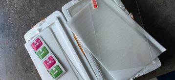 Nintendo switch oled Screenprotector 4x beschikbaar voor biedingen