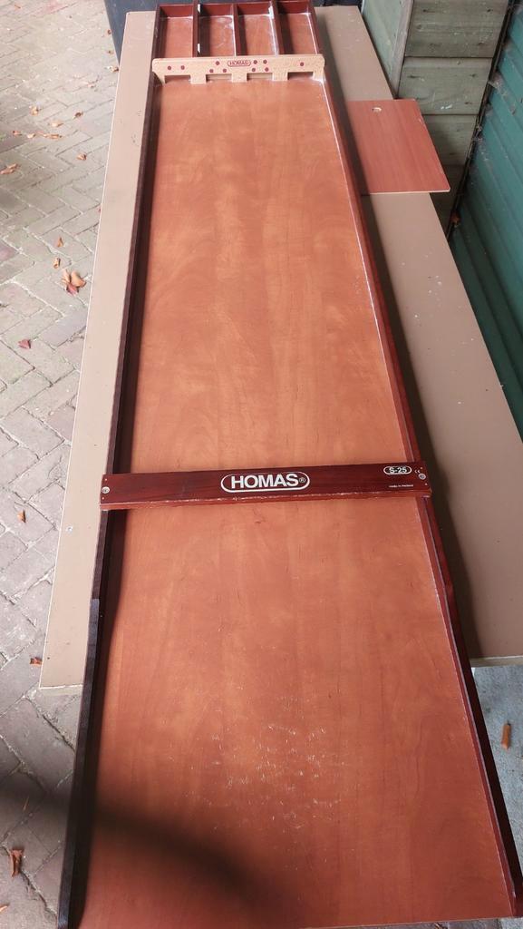 Homas S25 Sjoelbak - Klassieker!, Hobby en Vrije tijd, Gezelschapsspellen | Bordspellen, Gebruikt, Een of twee spelers, Drie of vier spelers