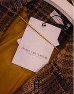 Amaya Amsterdam - Mooie boucle tweed blazer maat L - Nieuw, Kleding | Dames, Jasjes, Kostuums en Pakken, Paars, Maat 42/44 (L)