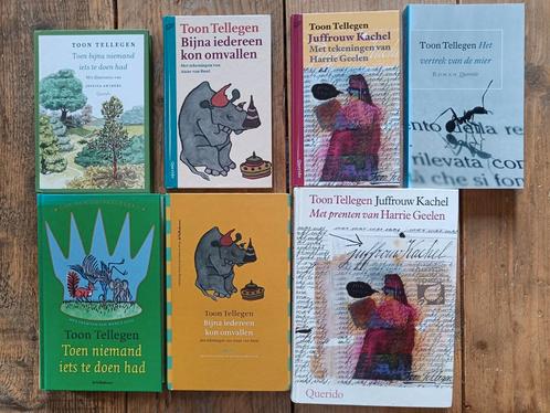 7 Boeken van Toon Tellegen., Boeken, Sprookjes en Fabels, Zo goed als nieuw, Ophalen of Verzenden