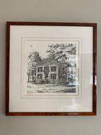 Huize Scheybeeck pentekening, Antiek en Kunst, Ophalen