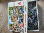 Hop puzzels 500 grote stukjes, Ophalen of Verzenden, 500 t/m 1500 stukjes, Zo goed als nieuw