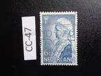 nl - koningin emma 1934 (cc-47), Postzegels en Munten, Postzegels | Nederland, Ophalen of Verzenden, T/m 1940, Gestempeld