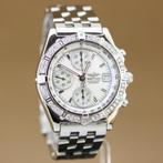 Breitling Chronomat GT Diamonds MOP, Sieraden, Tassen en Uiterlijk, Staal, Gebruikt, Staal, Breitling