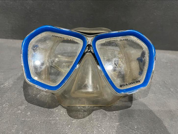 U.S. Divers Duikbril – Tempered Glass, Watersport en Boten, Duiken, Zo goed als nieuw, Ophalen of Verzenden