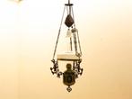 antieke hangende olielamp 33933, Ophalen of Verzenden, Gebruikt