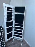 Spiegelkast met sieradenopslag, Minder dan 50 cm, Ophalen of Verzenden, Zo goed als nieuw, 150 tot 200 cm