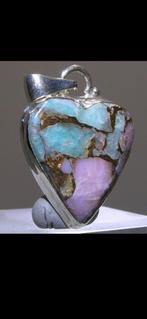 Zilveren hanger met Amazoniet., Verzenden, Nieuw