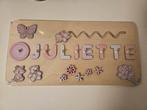 Juliette Naam Puzzel - Houten Speelgoed, Ophalen of Verzenden, Nieuw
