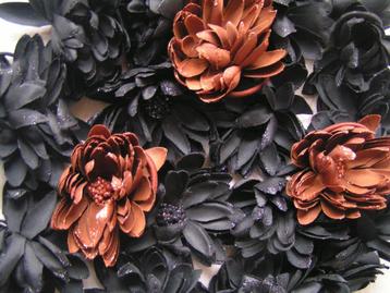 22 broches bloemen voor in het haar nr PP 640  beschikbaar voor biedingen