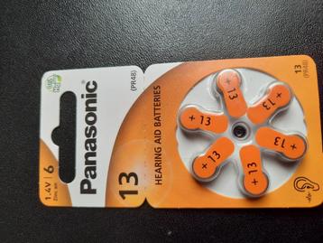 Panasonic batterijen hoorapparaat NIEUW beschikbaar voor biedingen