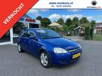 Opel CORSA VERKOCHT! SOLD!, Auto's, Opel, Gebruikt, Blauw, Bedrijf, Handgeschakeld